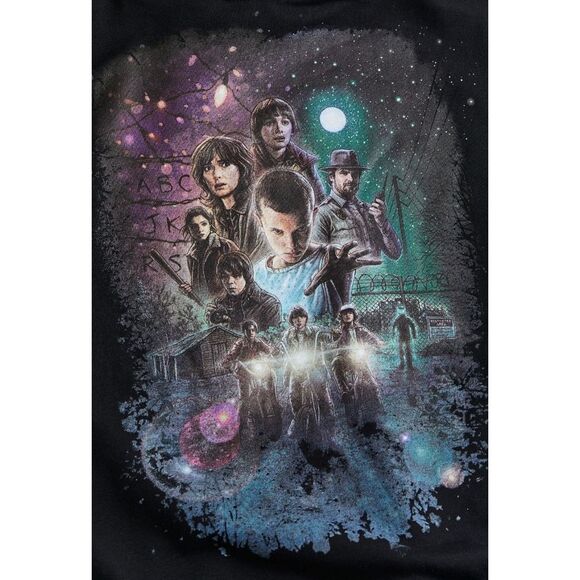 H&M Netflix Stranger Things Sweatshirt Kids Hoodie Pullover Size 20 NEW - Picture 2 of 2